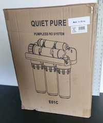 Quiet Pure Pumpless 5 Stage Reverse Osmosis RO Drinking Water Filter System New