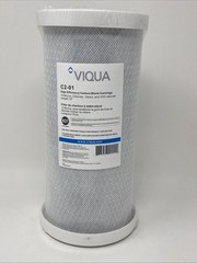 VIQUA 4.5″ x 10″ 10 Mic Carbon Block Filter (C2-01) New Sealed