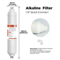 1-Year Replacement 6-Stage Alkaline 100 GPD Reverse Osmosis Water Filter 10 Pack