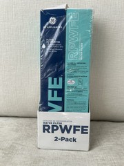 GE Genuine RPWFE Refrigerator Water Filter 2-Pack OEM New Open Damaged Box