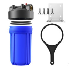 2Pack 10 Inch Big Blue Whole House Water Filter Housing System 10″x4.5″ Sediment