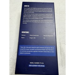 TEEHAY Refrigerator Water Filter Model TH-04 Sealed2 Pack Replacement WF3CB