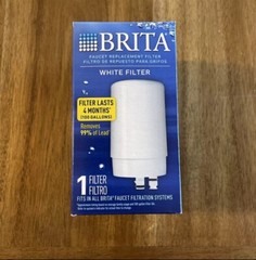 BRITA TAP WATER FAUCET FILTER REPLACEMENT (1PK) ~ PURIFIER CLEANS 99% LEAD