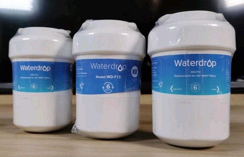 Waterdrop WD-F13 Water Filters Replacement for GE® MWF®, 3 pack BRAND NEW ✅