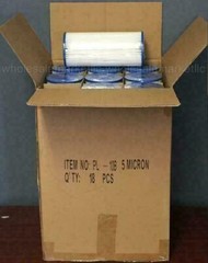 Bluonics Pleated Sediment Water Filters 18 Washable 4.5 x 10 Cartridge 5 Micron
