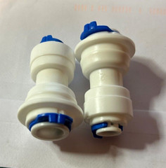 2x 1/4″ – 3/8″ Quick Connect Straight Fitting Connector Water Filter RO Reducer