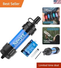 High-Performance Water Filter with 100000 Gallons Capacity – Ideal for Travel