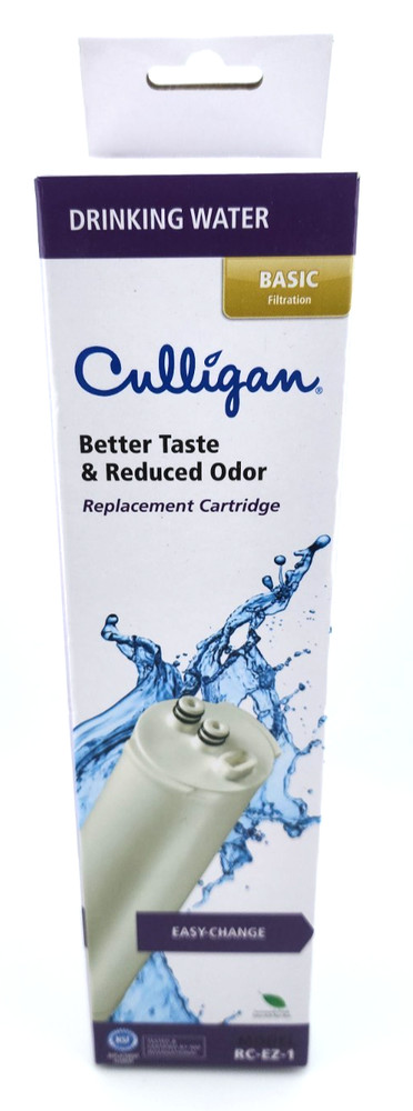 NEW Culligan RC‑EZ‑1 EZ‑Change Basic Water Filtration Replacement Cartridge