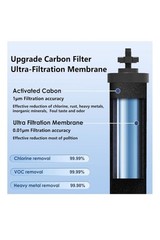 2 Pack Water Filter Replacement Compatible with BB9-2+PF-2