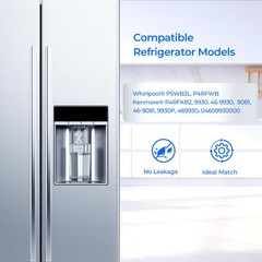TEEHAY 9081 Water Filter Replacement, Compatible with Whirlpool P5WB2L, P4RFW…