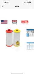 Replacement Filter Cartridges | Fit Claryum 2-Stage Under Sink Water Filter |…