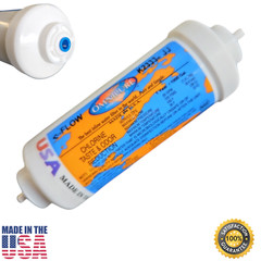 Omnipure K2333-JJ Carbon filter for Chlorine and Taste 6″x 2″ for 1/4″ QC 1-PACK