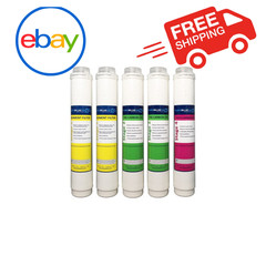 Pure Blue H2O 5-Pack Reverse Osmosis Replacement Filters – RO Water Filtration