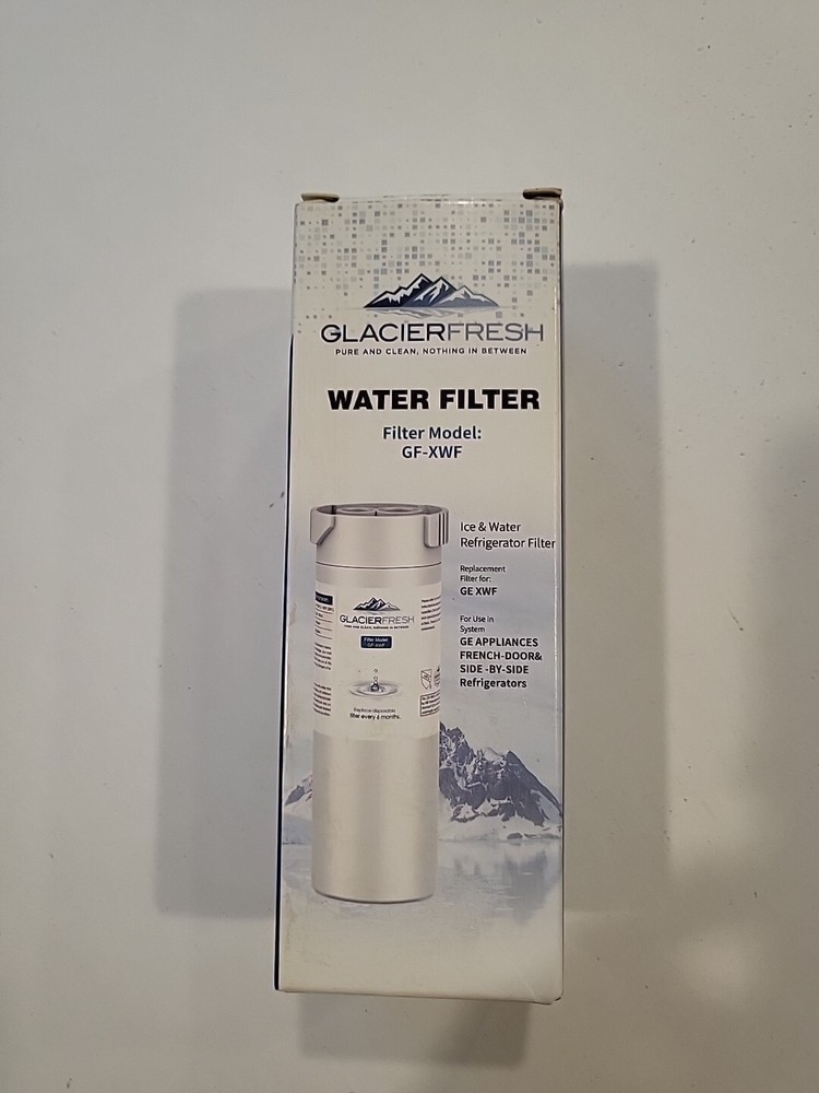 GLACIER FRESH GF-XWF Refrigerator Water Filter Replacement for GE Appliances