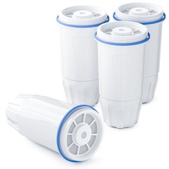 4 Pack Water Filter Zero, 5-Stage with Zero Pitcher and Dispenser, Fit for Ze…