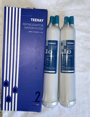 TEEHAY Refrigerator Water Filter Model #TH-06 Replace for Filter3 (2 Pack)