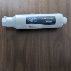 AQUA CREST RV Filter, RV Inline Hose Water Filter,Garden and Camper Water Filter