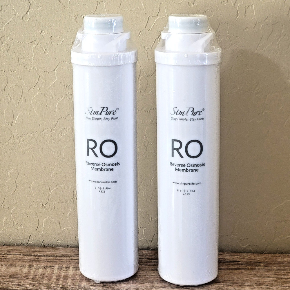 SimPure Y7P Series RO Water Purifier Filter Replacement Cartridges RD4 Lot of 2