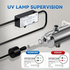 55 Watt Whole Home UV Sterilizer 3/4 MNPT 12 GPM