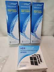 ICEPURE ADQ36006101 Replacement for LG LT700P Kenmore Elite & Air Filter- 3Combo