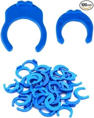 100Pcs 1/4 3/8 Inch Locking Clips for RO Water Filter