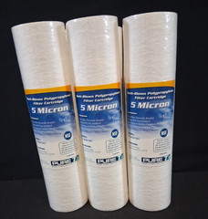 6 Pack PureT 5 Micron Melt-Blown Polypropylene Filter Cartridge (GCB0987005)