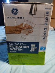 GE DUAL FLOW WATER FILTRATION SYSTEM Model GXK285JBL Under Counter (NIB)