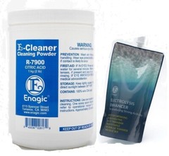 1 Original Enagic-Cleaning powder + 1 Enhancer KANGEN Alkaline Water LEVELUK 2LB