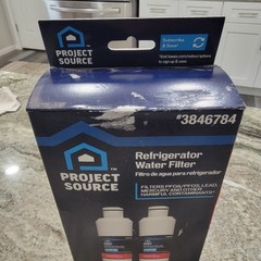 Project Source S-2-2 Refrigerator Water Filter 2 Pack Fits Samsung HAF-CINS NSF