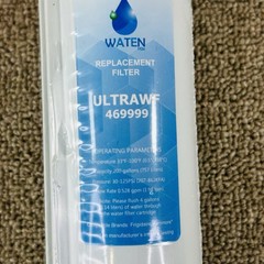 Waten H20 Water Filter ULTRAWF 469999 Replacement for Frigidaire & Kenmore