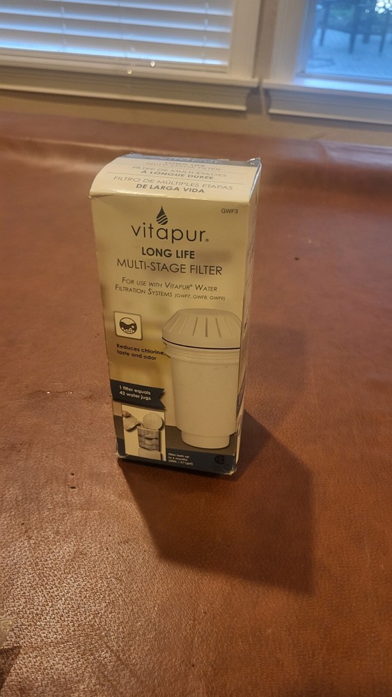 NEW Vitapur GWF3 Long Life Multi Stage Water Filter 211 Gallons SEALED FREE SHIP