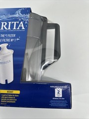 Brita Water Filter System Black Pitcher 5 Cup Capacity 1 Filter Space Saver