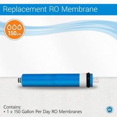 Reverse Osmosis Water Filter System Membrane 2012-150 GPD Certified to NSF/ANSI