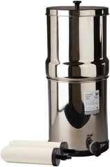 British Berkefeld 2.24 Gallon Gravity-Fed Water Filter System- Stainless Steel w