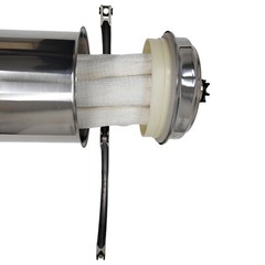 8000L/h Stainless PVDF Ultrafiltration Membrane Filter Water Purifier 1″ NPT