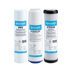 ECOSOFT STANDARD 3-STAGE FILTER REPLACEMENT SET (3-PIECE)