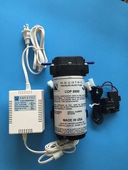 AQUATEC 8851 RO BOOSTER PUMP 8851-2J03-B421 + TRANSFORMER + 3/8″ PORT SWITCH