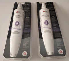 NEW/SEALED LOT OF 2–LG LT600P/PC/PCS Refrigerator Water Filter