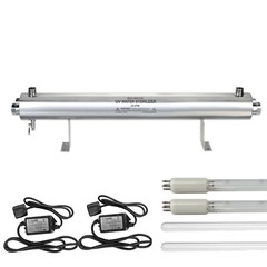 110W Ultraviolet Light Water Filter 24 GPM UV Large Home Commercial