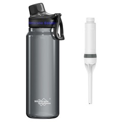Filtered Water Bottle, Membrane Solutions C3 Water Bottle Filter with Replaceabl