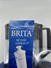 Brita Water Filter System Black Pitcher 5 Cup Capacity 1 Filter Space Saver
