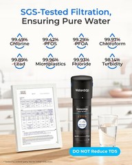 10UB under Sink Water Filter, under Sink Water Filtration System for 11K Gallons