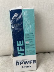 GE Genuine RPWFE Refrigerator Water Filter 2-Pack OEM New Open Damaged Box