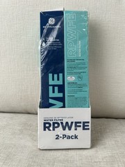 GE Genuine RPWFE Refrigerator Water Filter 2-Pack OEM New Open Damaged Box