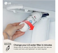LG LT700P Water Filter – White