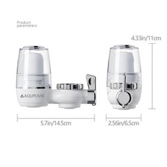 Sink Water Filter System for Kitchen Faucet | Reduces Lead, Chlorine, Bad Tas…