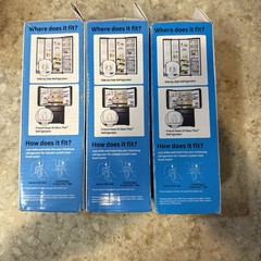 3 Pack Samsung Genuine HAF-QIN/EXP DA97-17376B Refrigerator Water Filter