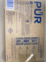 PUR PPF900Z4 Water Pitcher & Dispenser Replacement Filter – Blue (Pack of 4)