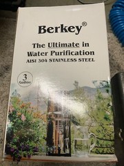 Big Berkey Water Filter System 3.0 gallon / filtration system / MRES / prepper