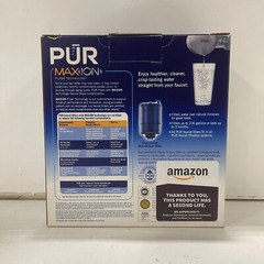 PUR PLUS Faucet Filtration System – Metallic Gray (PFM350V)